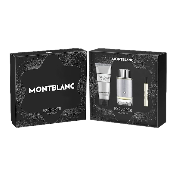 Montblanc Explorer Platinum 3-piece set