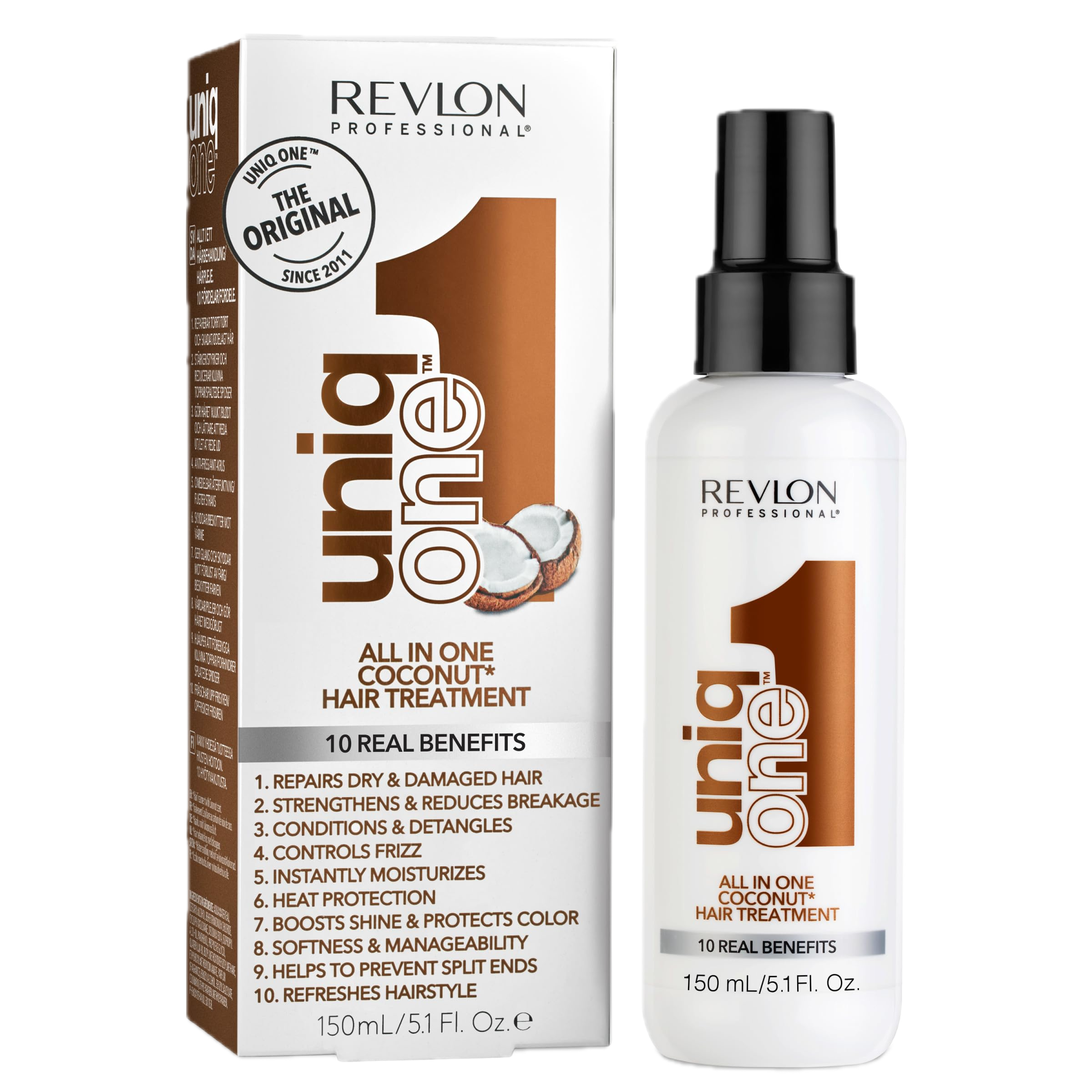 REVLON UNIQ ONE ALL IN ONE TREATMENT COCONUT 150ML