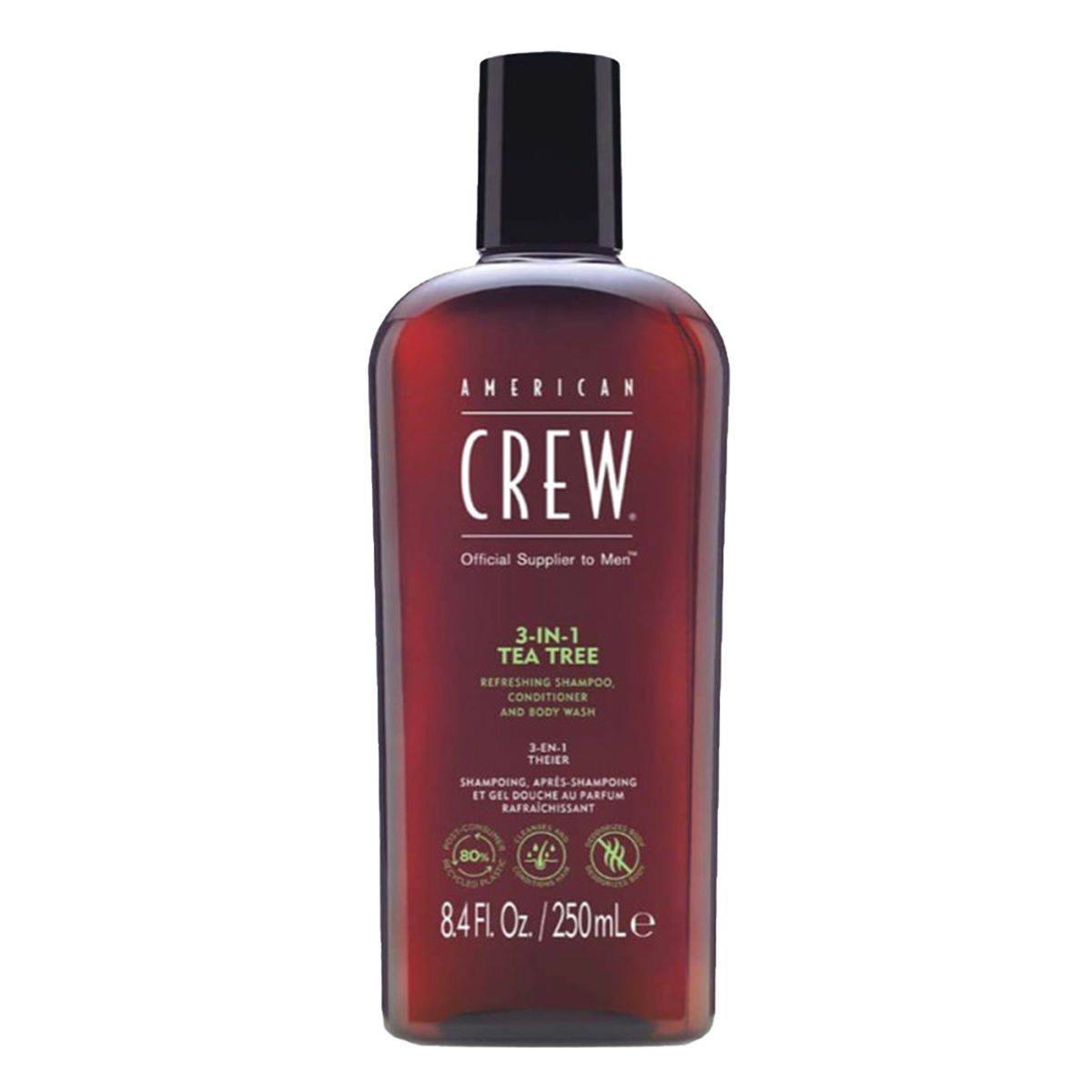 American Crew 3 in 1 tea tree Shampoo Conditionner & body wash