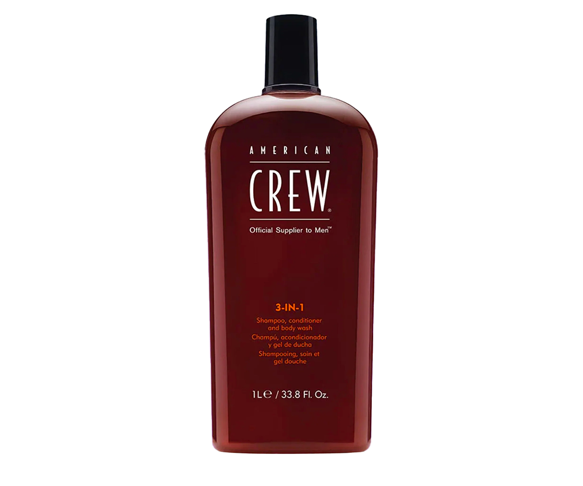 American Crew 3 in 1 Shampoo, Conditioner and Shower Gel