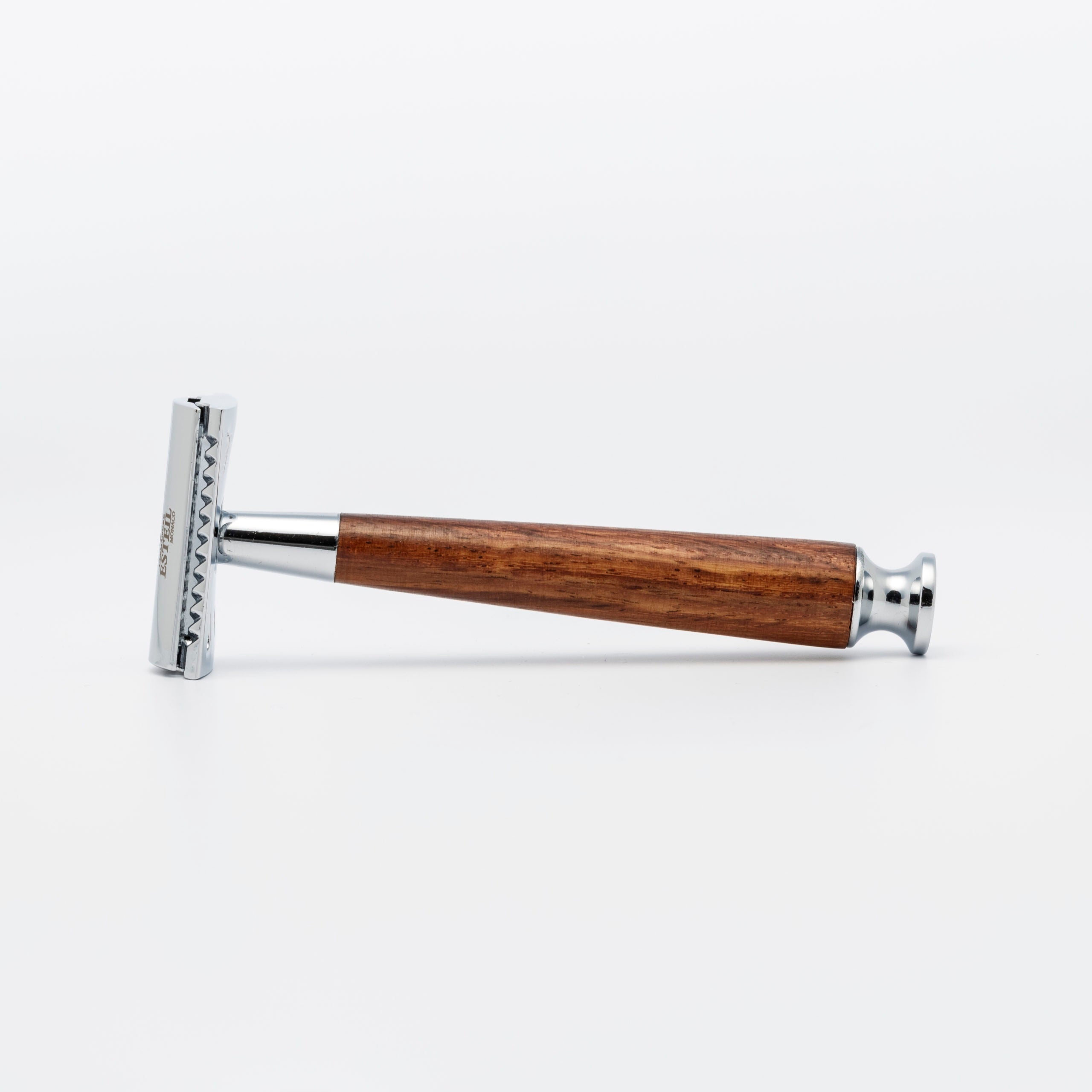 Rasoir Papillon Bois ancien Clemandre Esteil