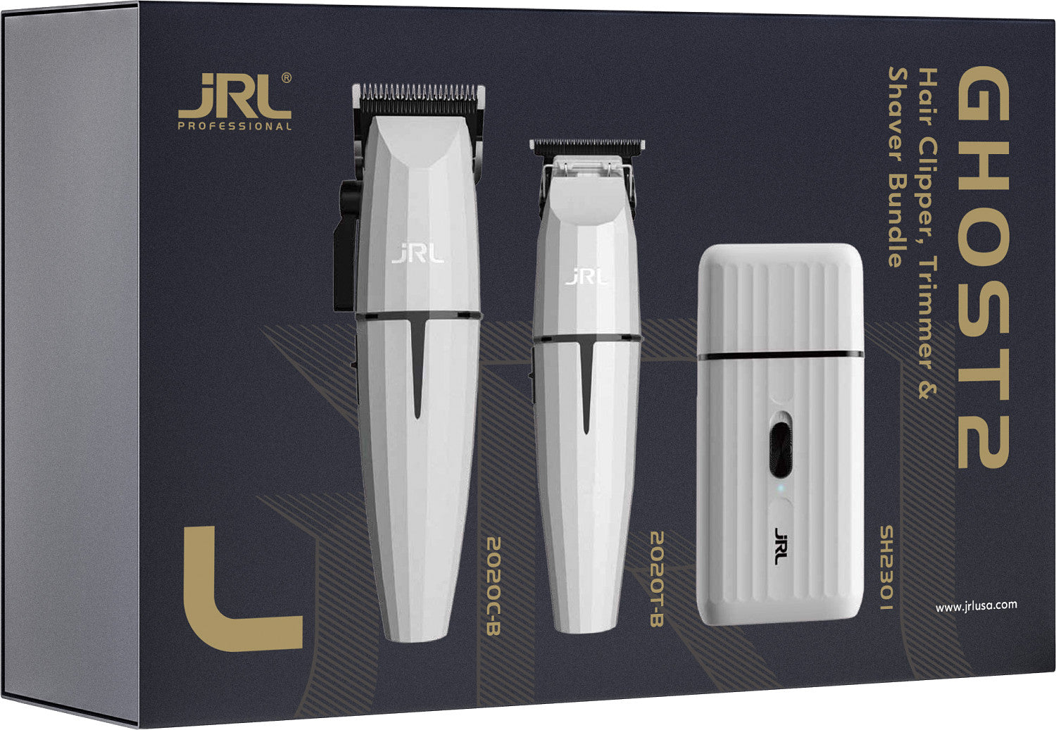 COFFRET TRIO JRL TONDEUSES BLANCHES SH2301 2020C-B ET 2020T-B