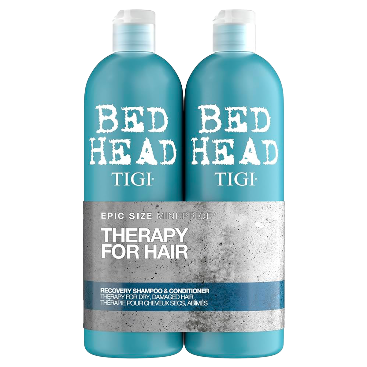 TIGI BED HEAD Recovery THERAPY FOR HAIR Shampoo & Conditionner 2x 750ml