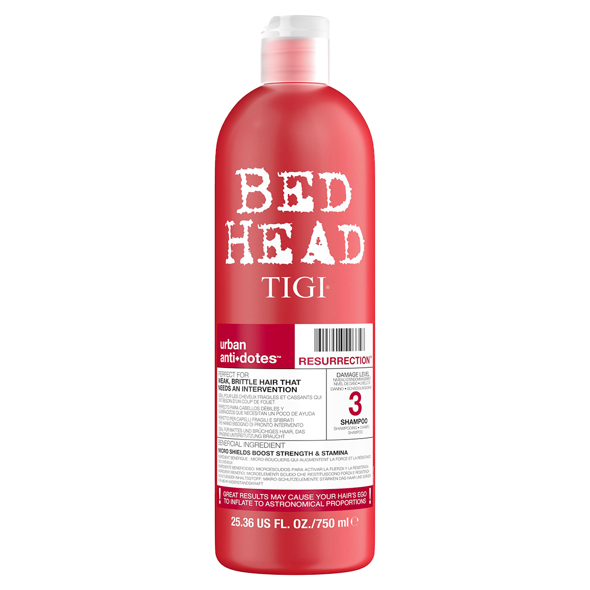 TIGI BED HEAD urban anti-dotes resurrection Shampoo 750 ml