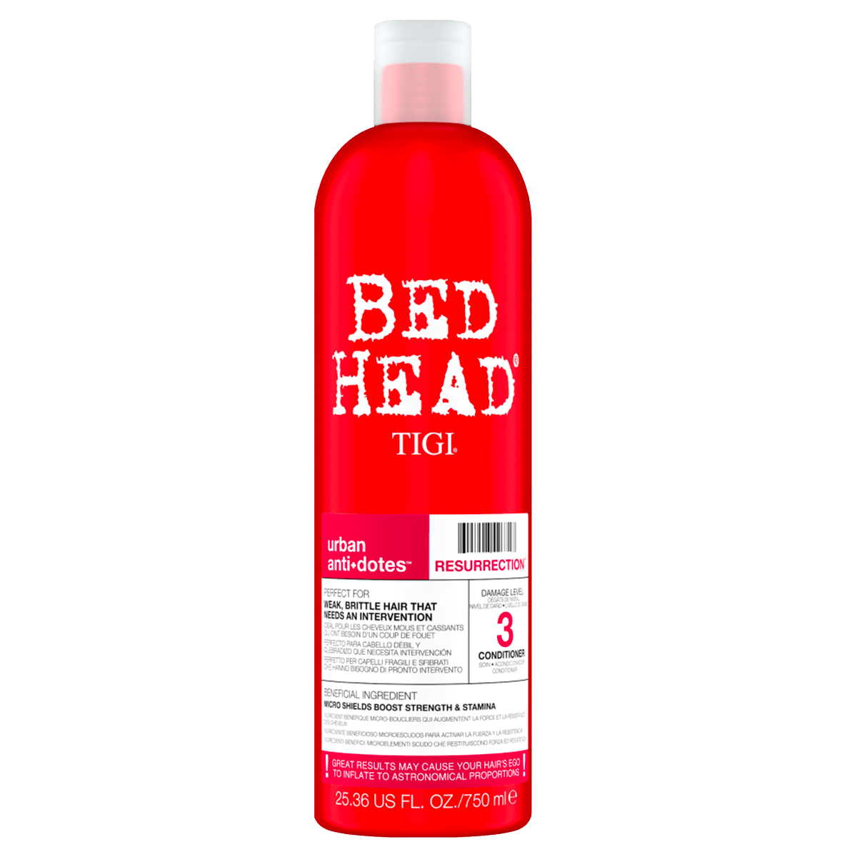 TIGI BED HEAD urban anti-dotes resurrection conditioner 750 ml