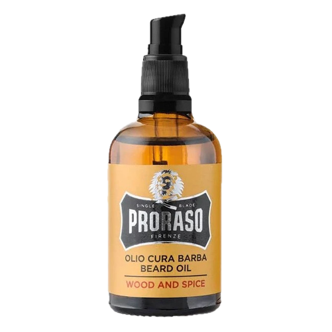 PRORASO WOOD & SPICE Huile à barbe