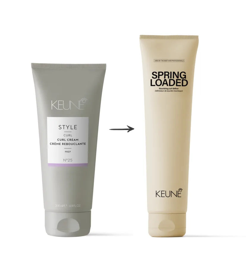 Keune SPRING LOADED 150ml Nourishing Curl Definer 