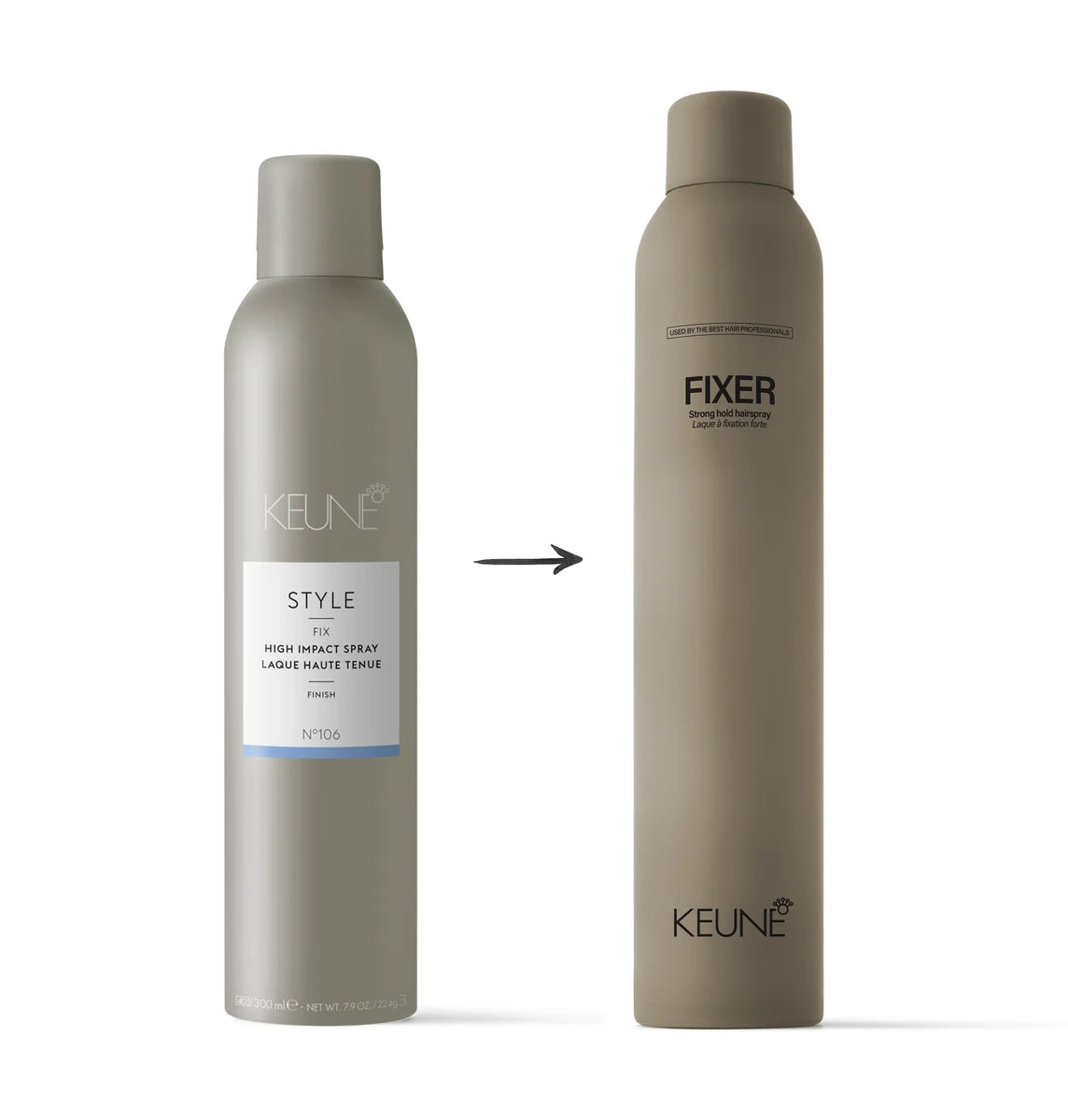 Keune Fixer 300ml laque fixation forte