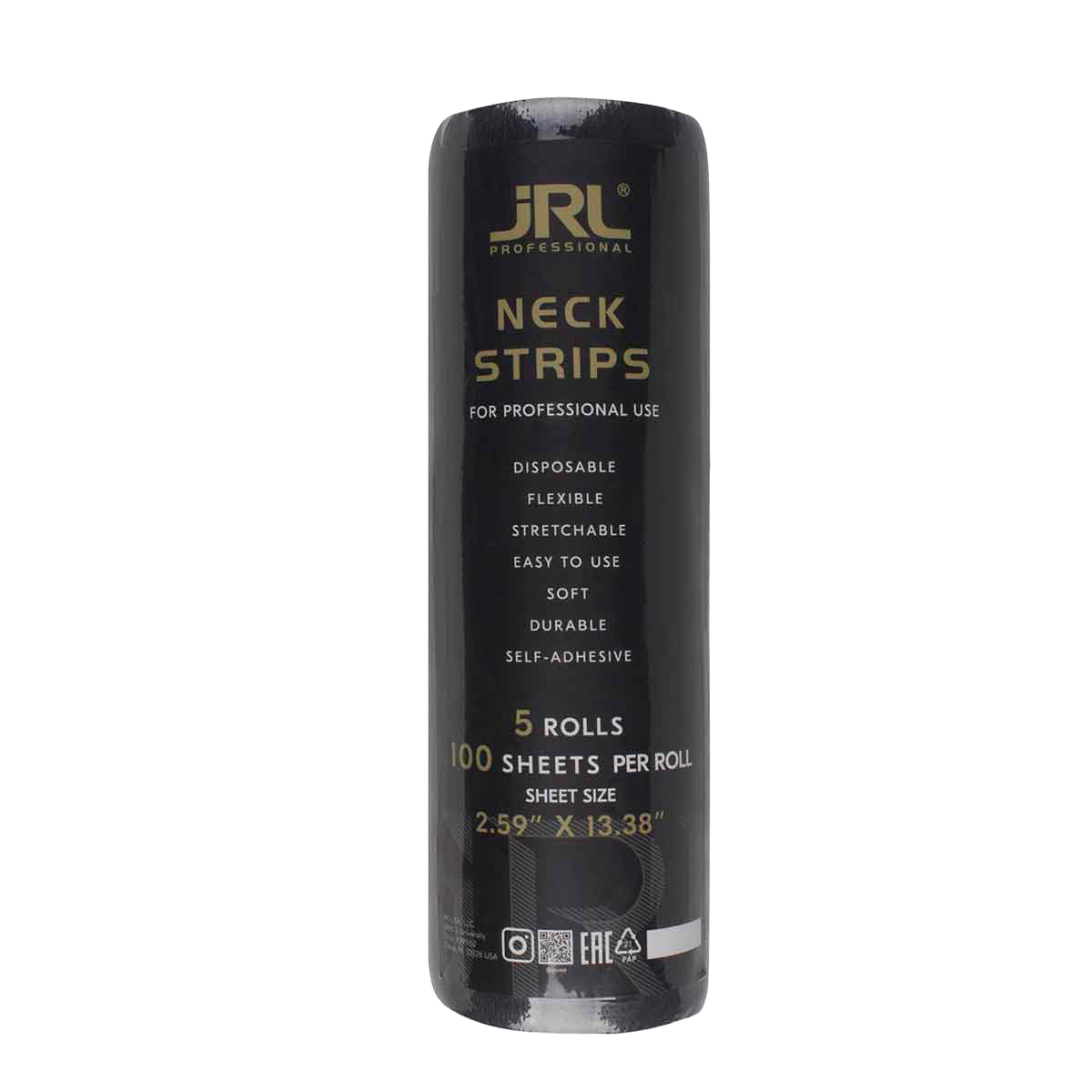 5x 100 Col crêpe coiffure coiffure JRL noirs