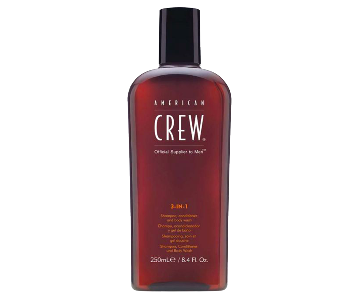 American Crew 3 en 1 Shampoing, conditionner et gel douche
