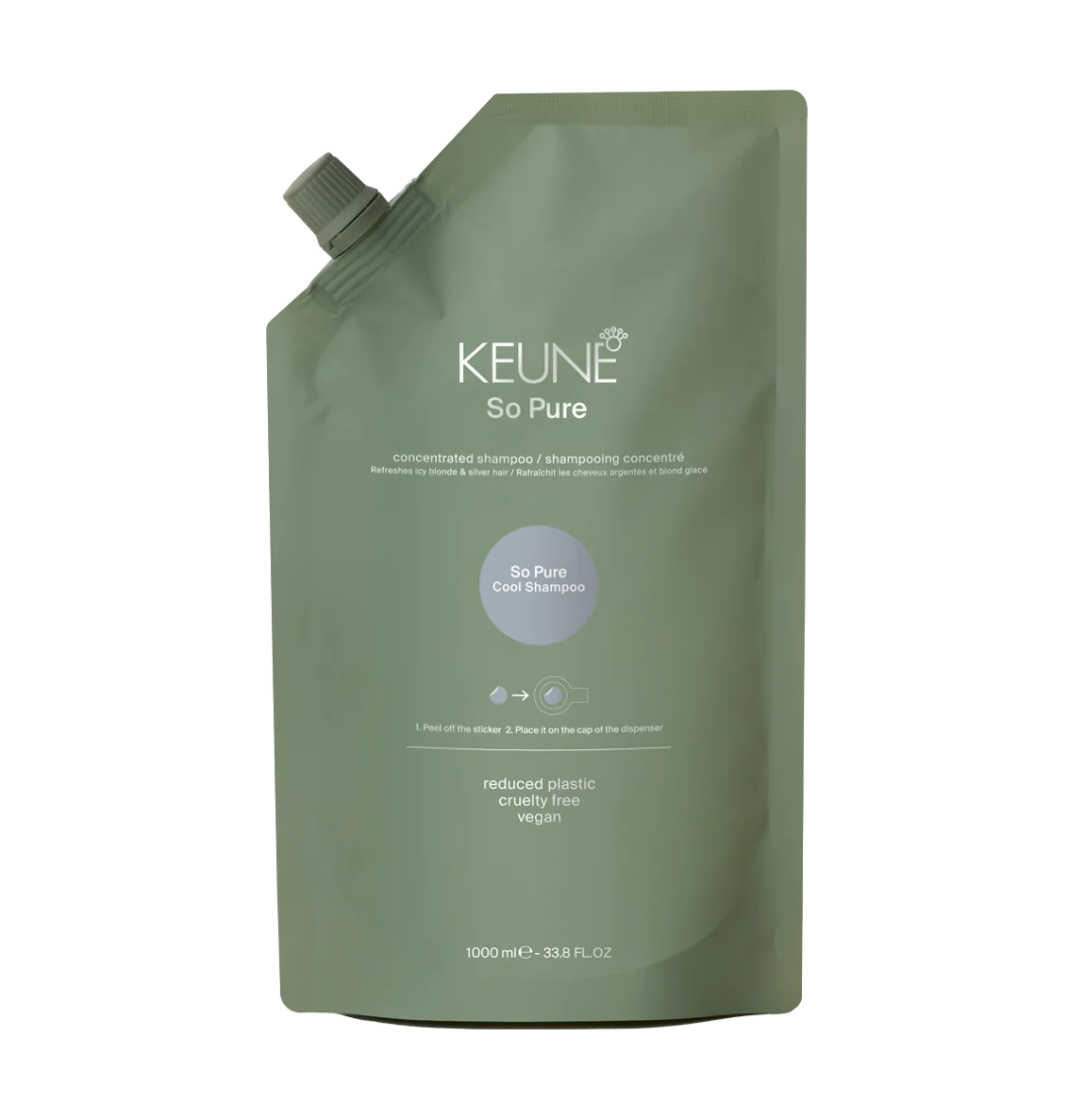 Keune SO PURE COOL ECO-REFILL SHAMPOO - 1000ML (1L)