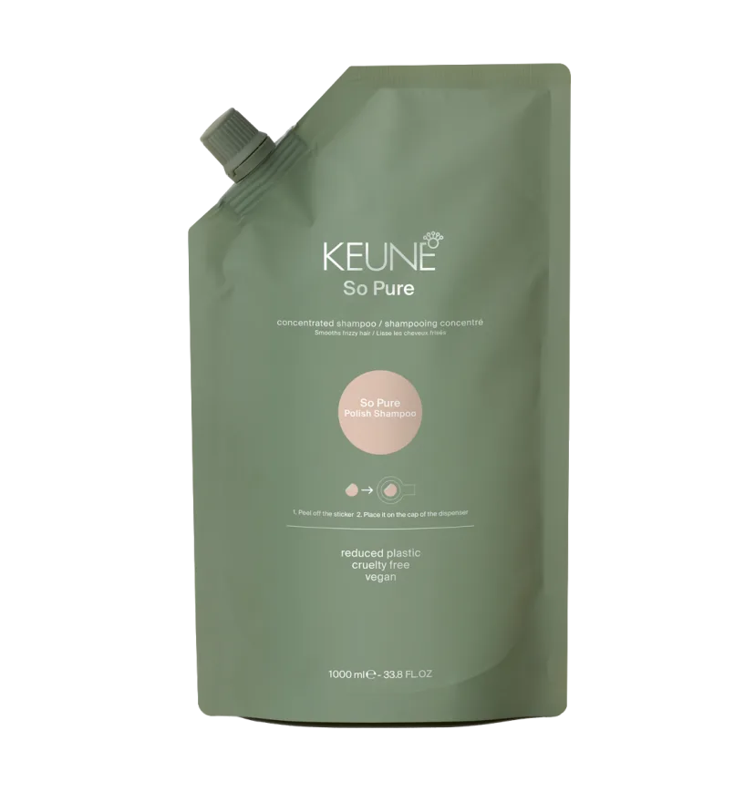 Keune SO PURE POLISH ECO-RECHARGE SHAMPOO - 1000ML