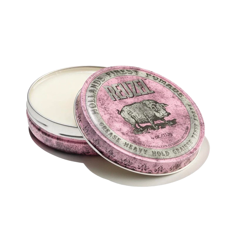 REUZEL 113G PINK GREASE HEAVY HOLD POMADE