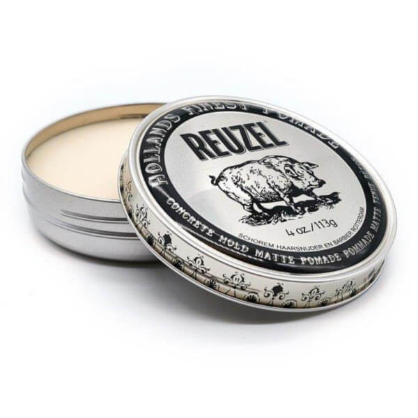 Reuzel Concrete Hold Matte - Cire coiffante mat fixation forte