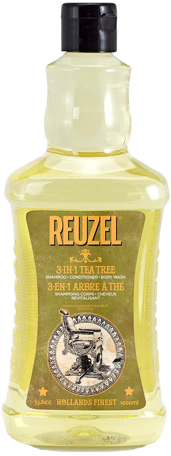 REUZEL 3-N-1 TEA TREE SHAMPOO 1 Liter