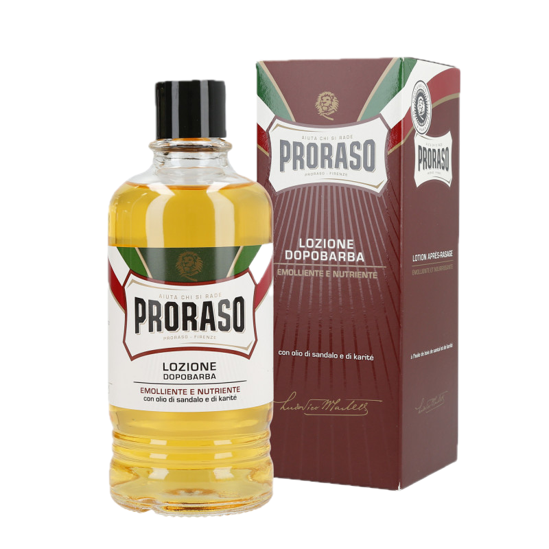 PRORASO RED LINE AFTER SHAVE LOTION 400ML 