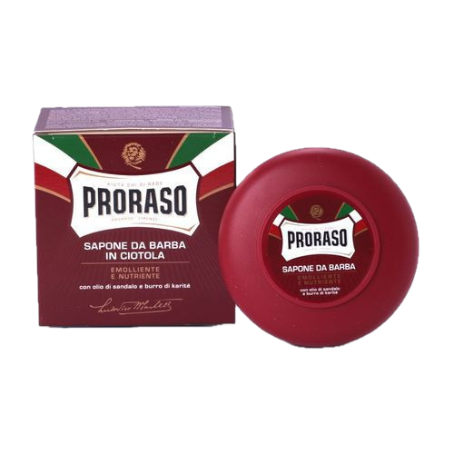 PRORASO RED LINE SHAVING Savon à barbe 150ML