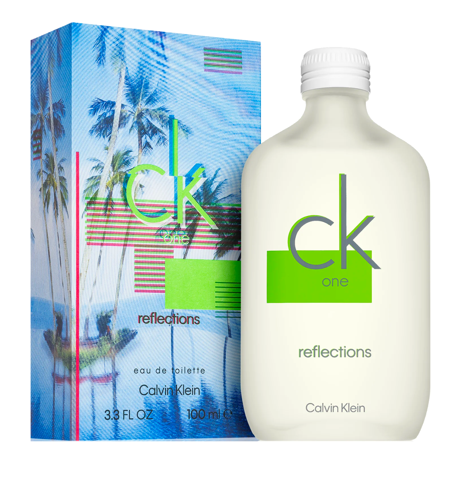 CK ONE reflections 100ml unisex eau de toilette